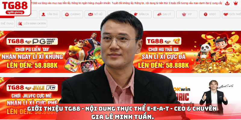 giới thiệu tg88 giving và ceo