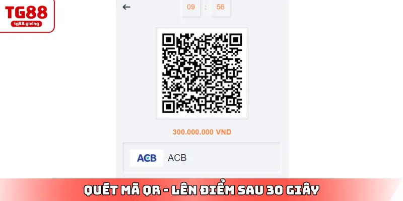 quy trình thao tác nạp tiền tg88 chi tiết