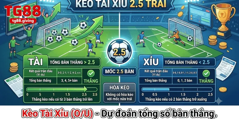 cách chơi kèo tài xỉu bóng đá